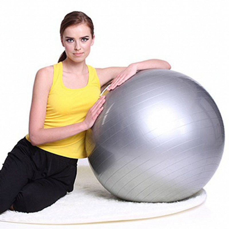 Customized Logo Exercise Anti Burst Balance Ball 65cm Yoga Ball Exercise Gym Ball