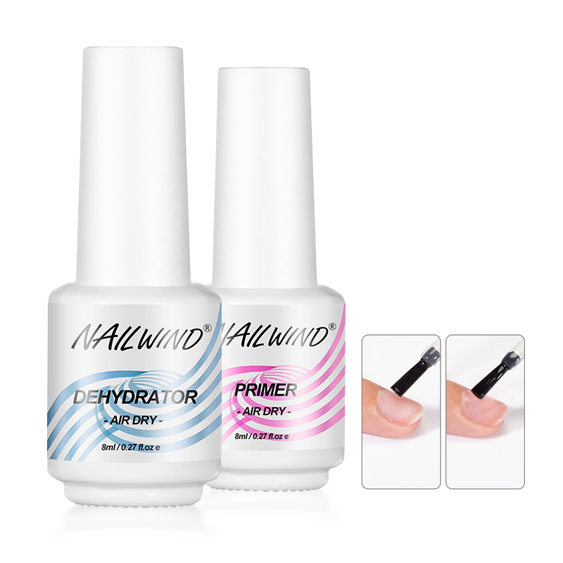 NAILWIND oem пользовательский логотип маникюрные инструменты для дизайна ногтей 8 мл не нужно сушить на воздухе Дегидратор для ногтей праймер для ухода за ногтями