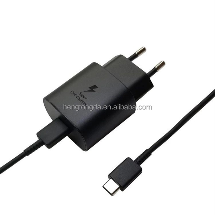 Original 25W US EU Plug Adaptive Fast Charing Usb c Wall TA800 PD Fast type c Charger For Samsung Galaxy Note10 20 Quick Charger