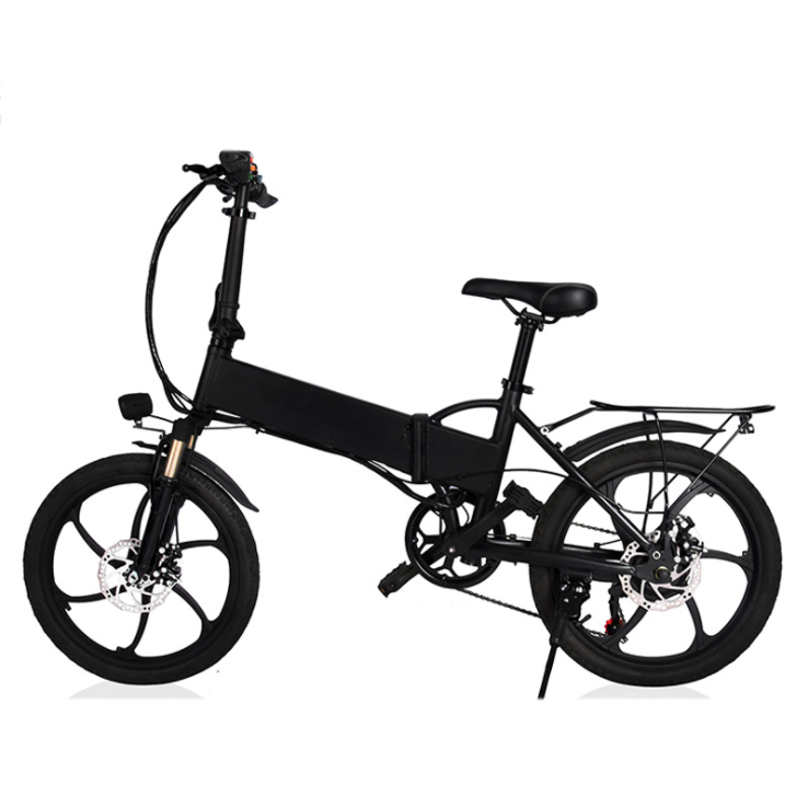 20" Waterproof 350w E Bikes 2020 Folding Electric Bicycle China Factory Price