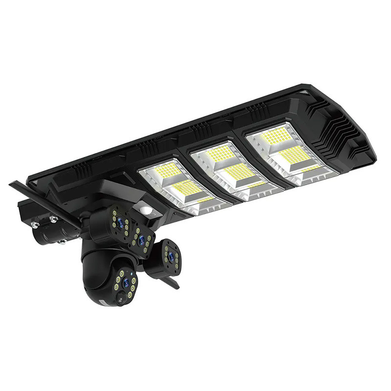 Eight-Dimensional Space High Wattage Waterproof Wireless LED Solar CCTV Camera IP65 Zero Electricity Outdoor Street Road Solar