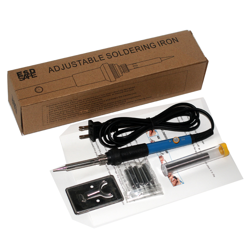 JCD 110V 220V 60W Электрический паяльник для подключения к 908 Регулируемая температура сварки инструмент газовой горелки с паяльная станция Подставка очиститель Новый 2020