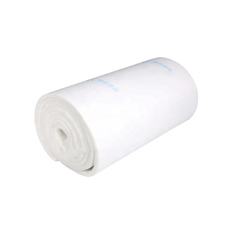 Cabine de peinture G4 EU4 F5 EU5 filtre en fibre de coton polyester/Filtre de plafond pour cabine de peinture