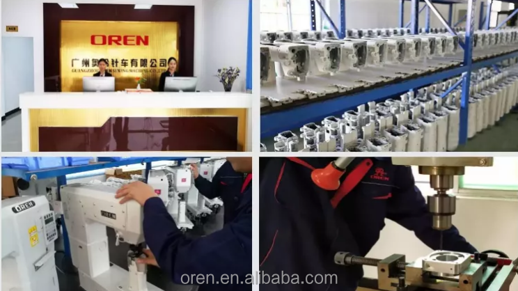 OREN Multifunctional large pattern sewing machine  RN80*250