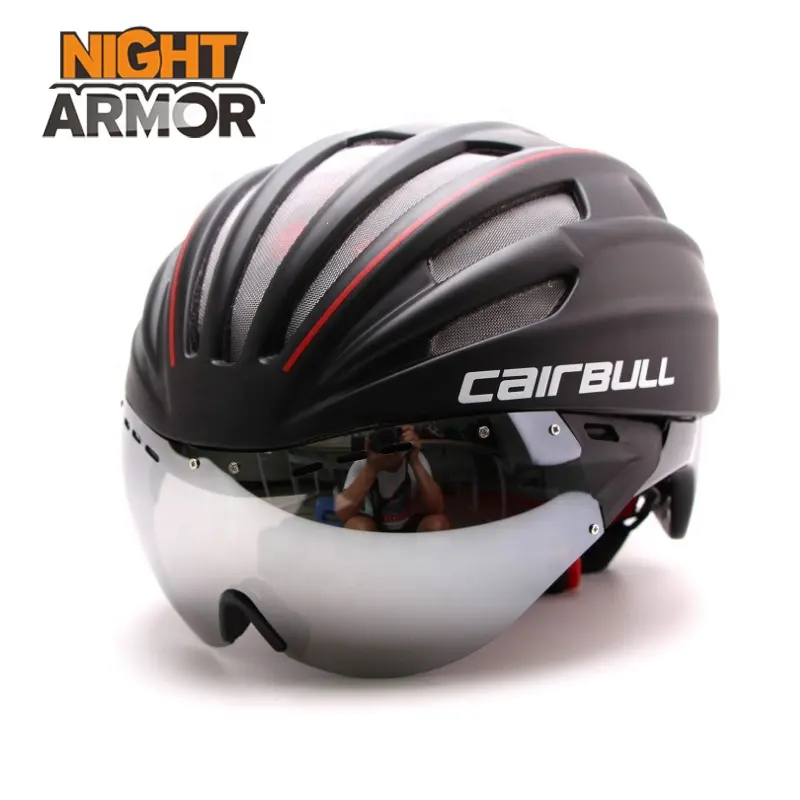 Ultralight bicycle riding goggles pneumatic helmet road men and women mountain bike integrated helmet