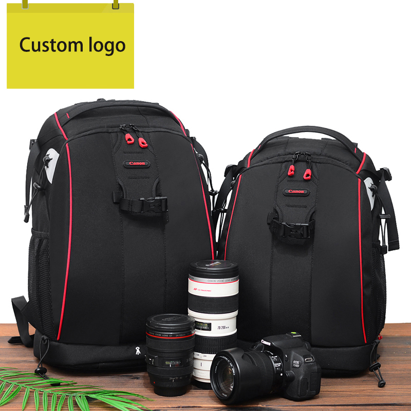 Модная водонепроницаемая сумка для цифровой камеры DSLR рюкзак для камеры с дождевиком