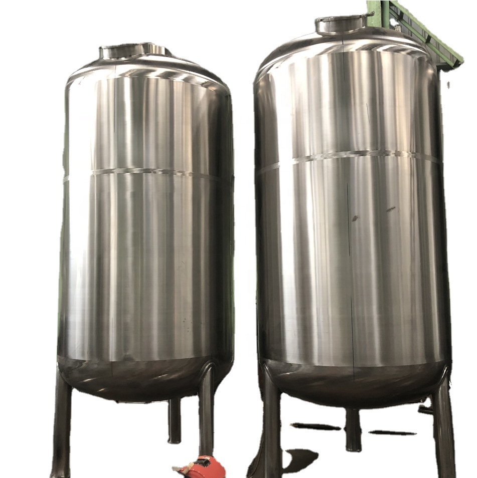 Customized Chemical Alcohol Edible Oil Water Stainless Steel Horizontal/Vertical Storage Tank