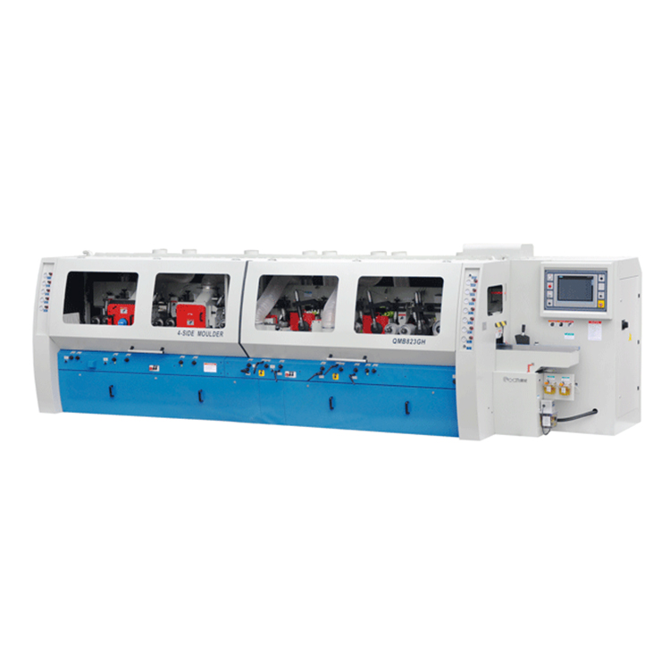 QCM QMB823GH четырехсторонняя формовочная машина скорость подачи 60 м/мин 4-сторонняя формовочная машина для продажи