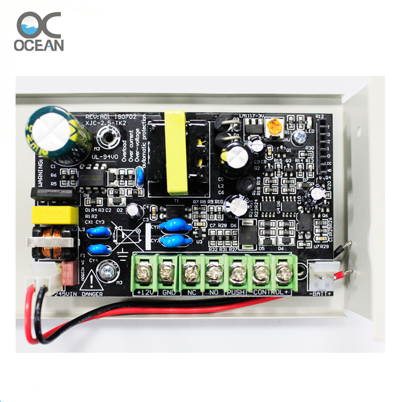AC100-240V вход Новое поступление высокое качество 12VDC контроль доступа бесперебойный источник питания, функция ИБП
