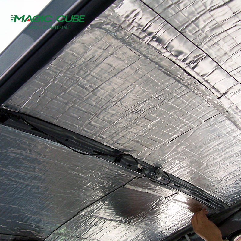 Factory direct best butyl rubber mat simple operation butyl adhesive for shock absorption and sound insulation for car