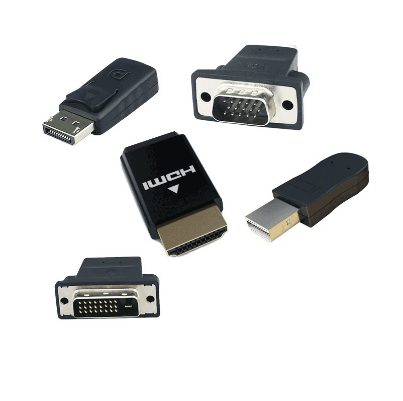 4k 60 Гц муляж Hd mi штекер Ddc Edid VGA DP DVI Виртуальный адаптер дисплея Безголовый эмулятор привидения дисплея Hdmi муляж 4k