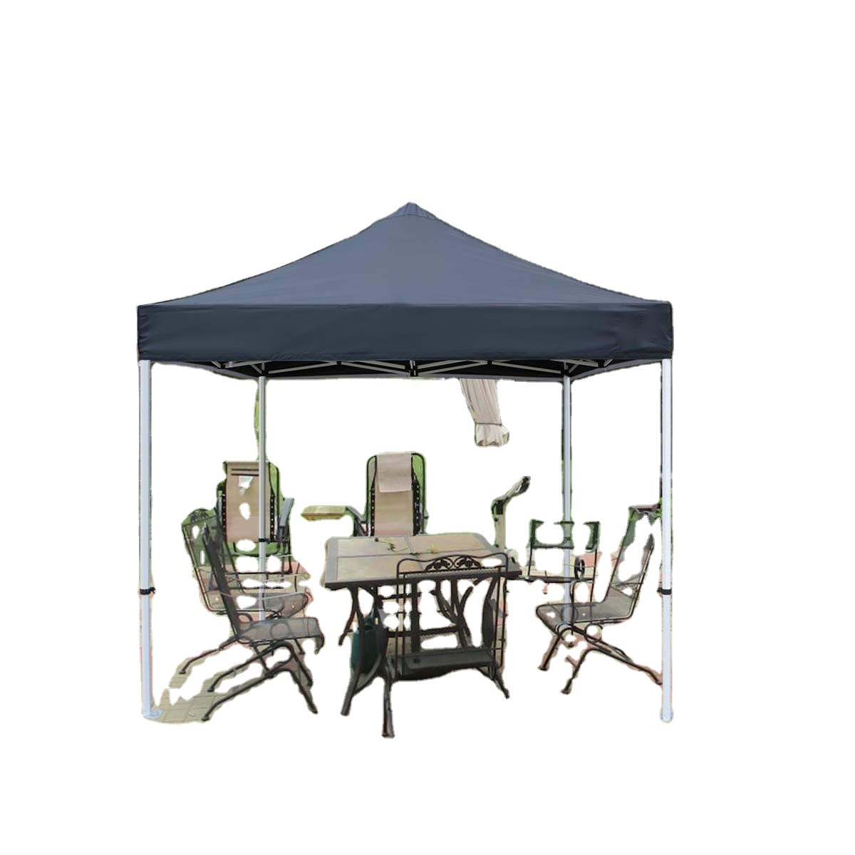 Factory Supply Attrac Outdoor Canopy Gazebo Black Colar Show Tent