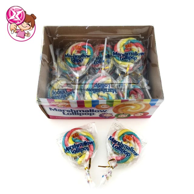 Marshmallow Lollipop, детские закуски, креативные конфеты, витой Зефир