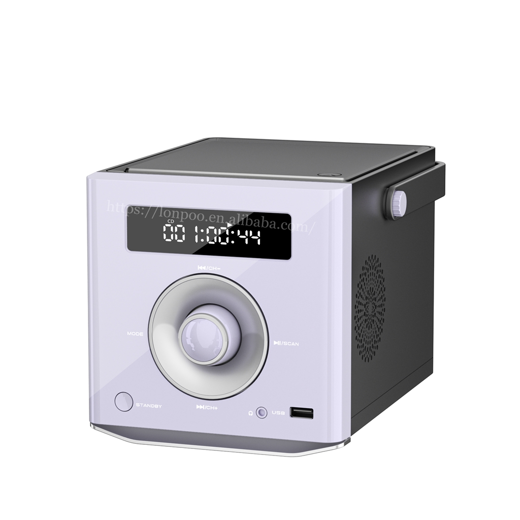 Новая портативная hi-fi система с cd-проигрывателем