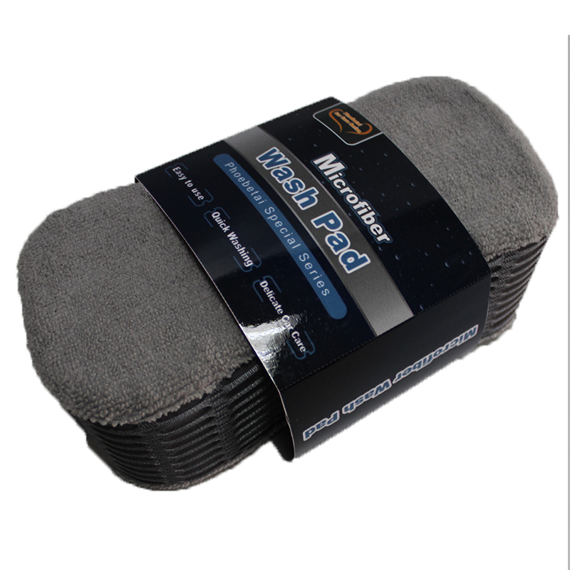 Car cleaning sponge combine microfiber and sandwich cloth super absorbent