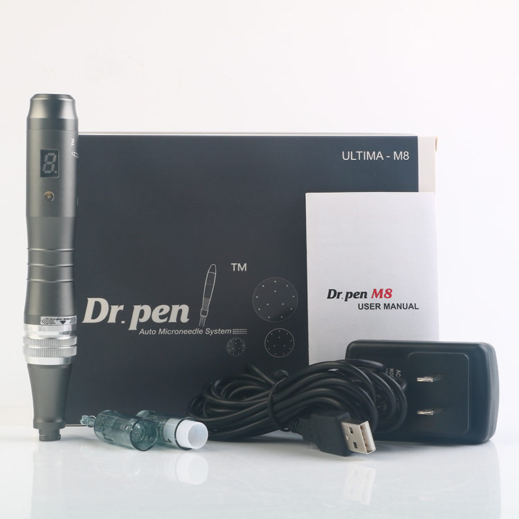 Новейшая Проводная Беспроводная микроигла dr pen M8, 6 скоростей, Дерма-ручка с микроиглой, терапевтическая система dermapen