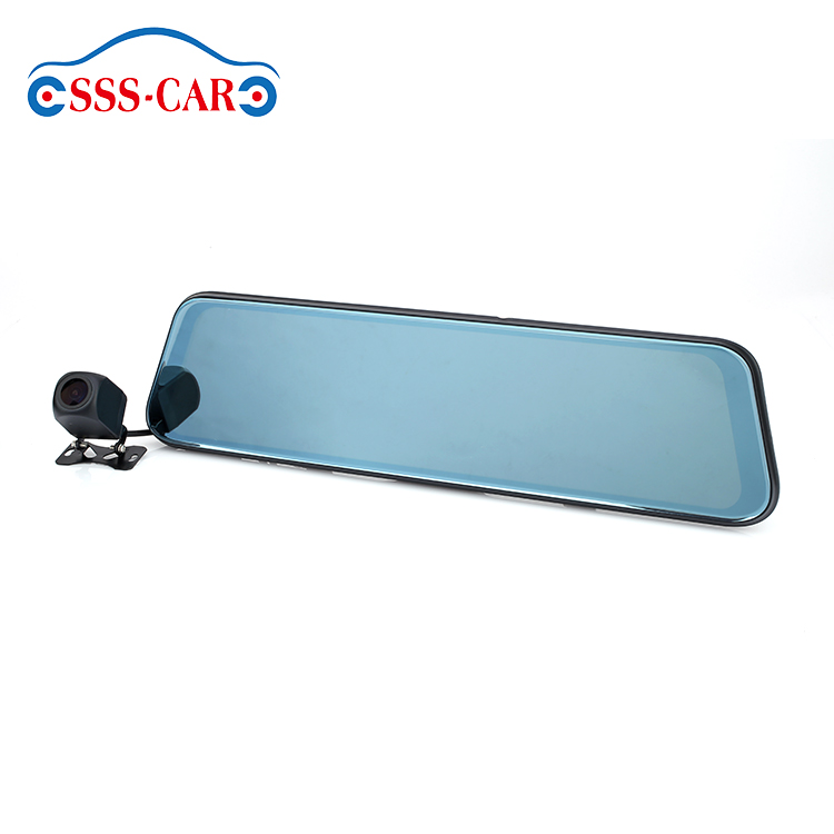 11,8 дюймов Ips Hd Full Screen Car Video Dvr черная коробка Автомобильная зеркальная камера 1080p зеркало заднего вида монитор