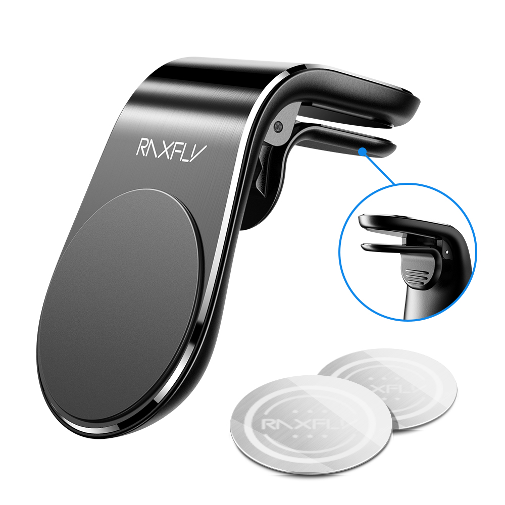 DHL Free Shipping 1 Sample OK RAXFLY Universal Air Vent Mount Magnetic Smartphone Holder Cell Phone Magnet Car Holder