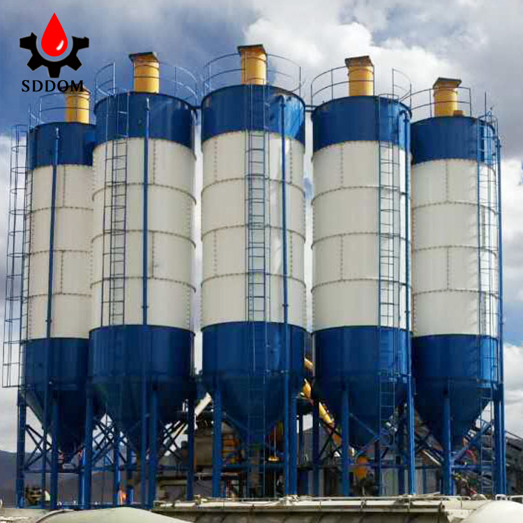 Цементный силос SDDOM, 100 тонн, CE ISO, от 50 до 3000 тонн, в продаже