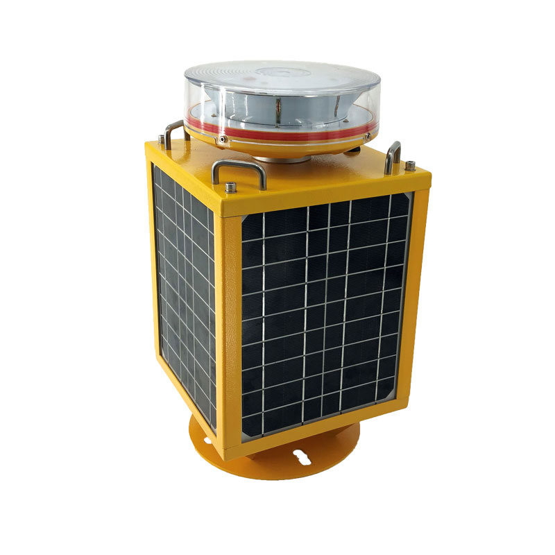 Building, Airport 30cd red steady burning Low intensity type B warning lights solar power