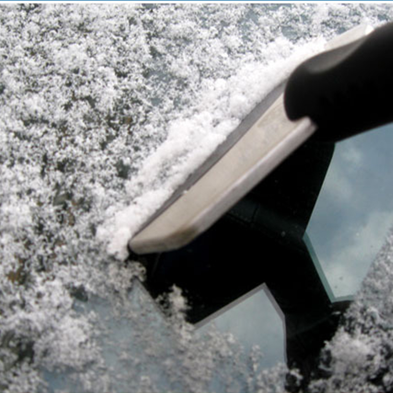 Ice Scraper Stainless Snow Removal Clean Tool Auto Car Fashion Useful Ice Remove Household Cleaning Brushes Tools