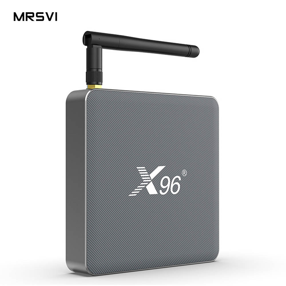 X96 X6 RGB световая ТВ-приставка ROCKCHIP RK3566 4 ядра 64 бит Android 11 4 Гб 64 Гб Поддержка двойной Wifi 4K медиаплеер X96 X6 телеприставка