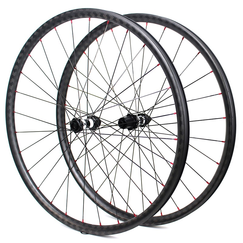 29er MTB углеродная колесная пара 28*24 мм супер легкая только 310 г углеродная обода для XC/AM велосипеда