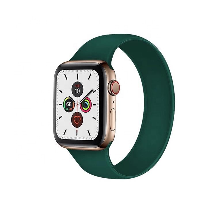 Ремешок для часов, силиконовый ремешок для Apple Watch 3/4/5/6/SE