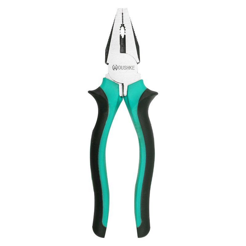 OUSHKE High-quality 6in8in Labor-saving Steel Wire Pliers With Dual Color Plastic Handle Pliers