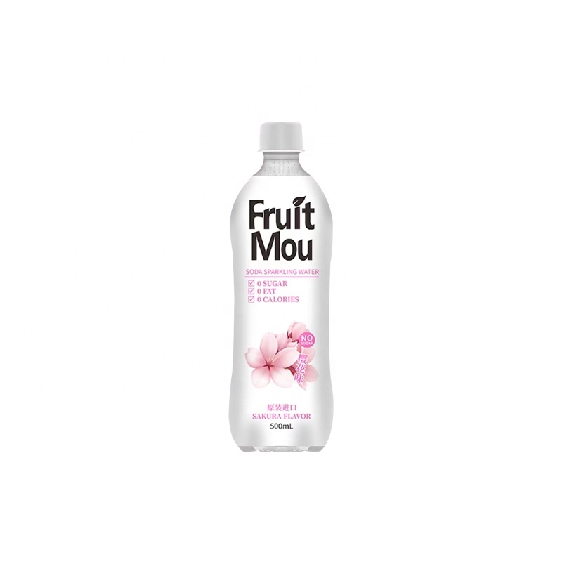OEM customized beverage 500ml canned sugar free carbonated juice soda with various flavors hot sale
