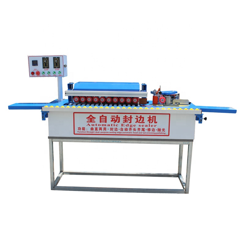 Lubanle WD102 MINI small automatic edge banding machine edge bander Woodworking machinery
