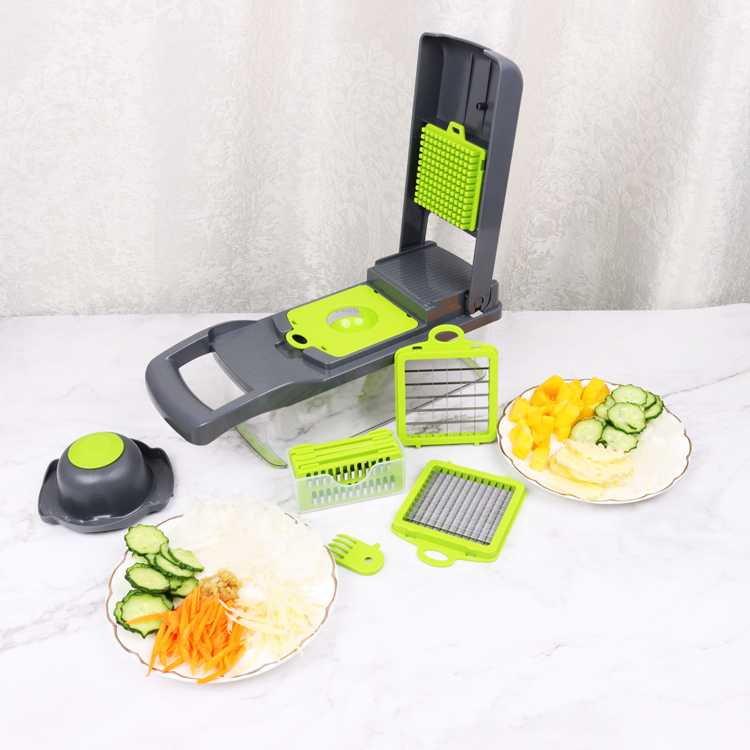 K B Multifunctional Food Speedy Fruit   Vegetable Slicer Grater Chopper Dicing Kitchen Tool Set