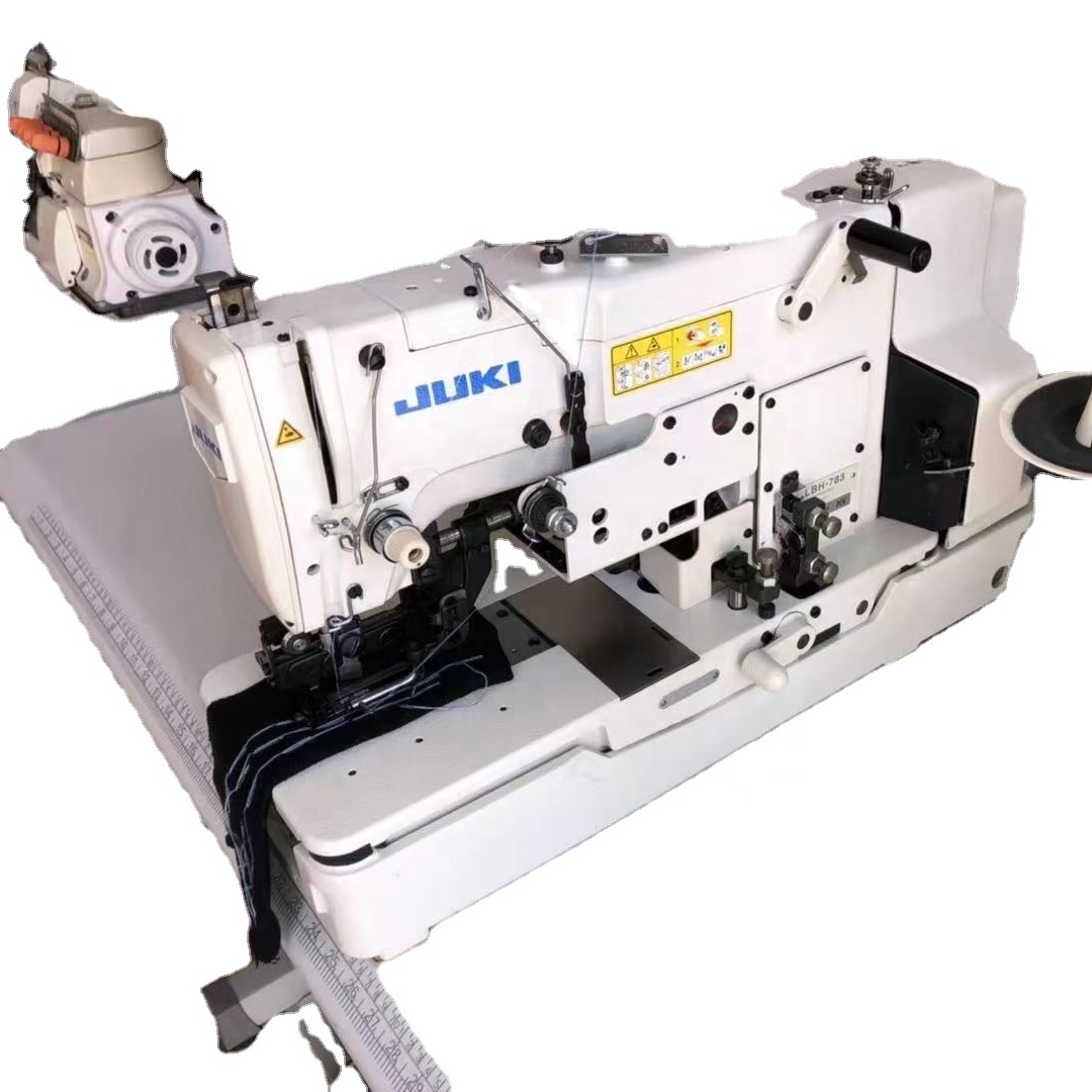 Secondhand Jukis LBH-783 high Speed Buttonhole Sewing Machine Industrial Machines