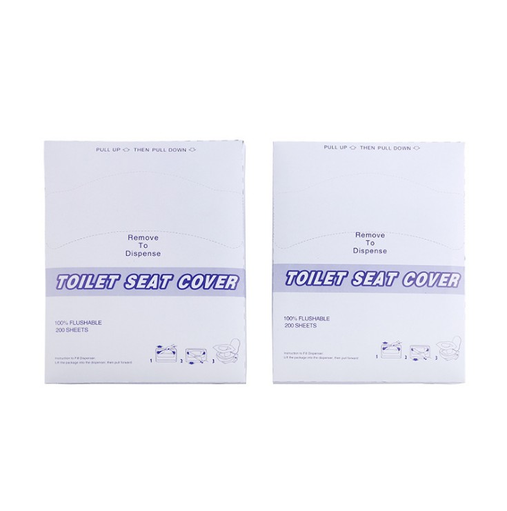 Soluble Disposable Toilet Seat Covers Travel Disposable Toilet Seat Paper Covers