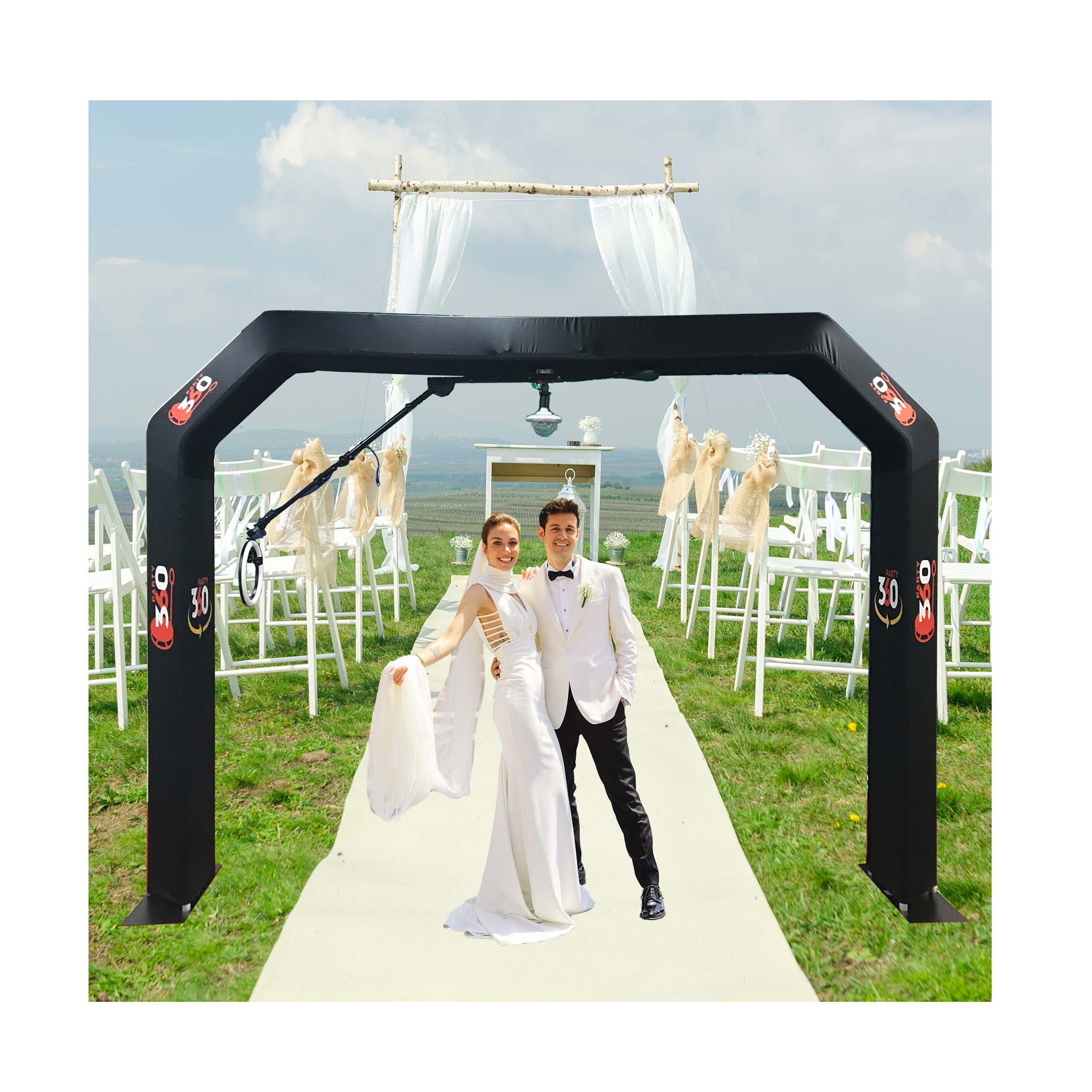 Selfie Automatic Overhead Spinner Video 360 Photo Booth Selfie Video Free Accessories Top 360 Spinner Photo Booth