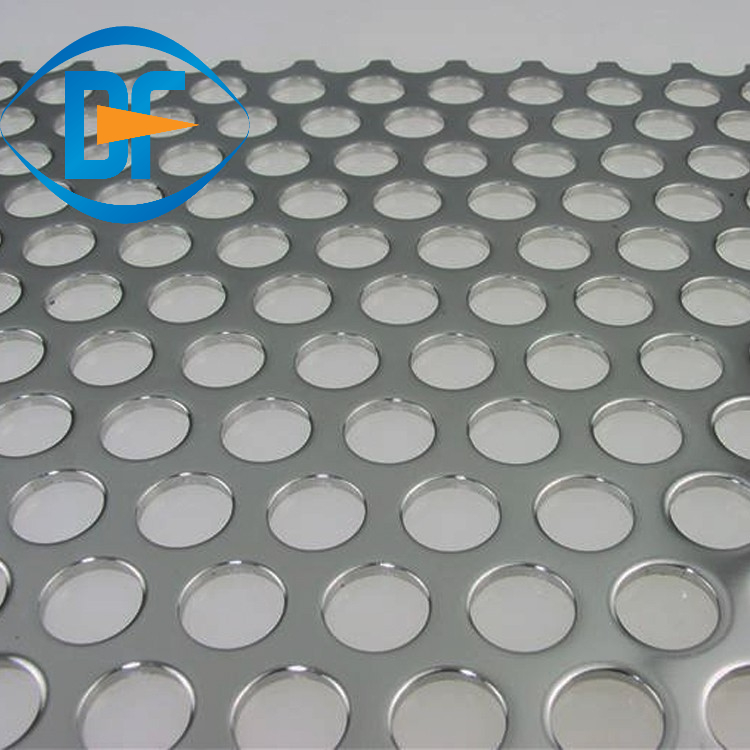 304 316 Stainless Steel Small Round Hole Decorative Mesh Garden Privacy Perforated Metal Sheet