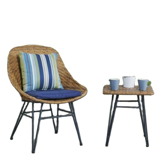Minimalism Leisure rattan chair outdoor furniture coffee table