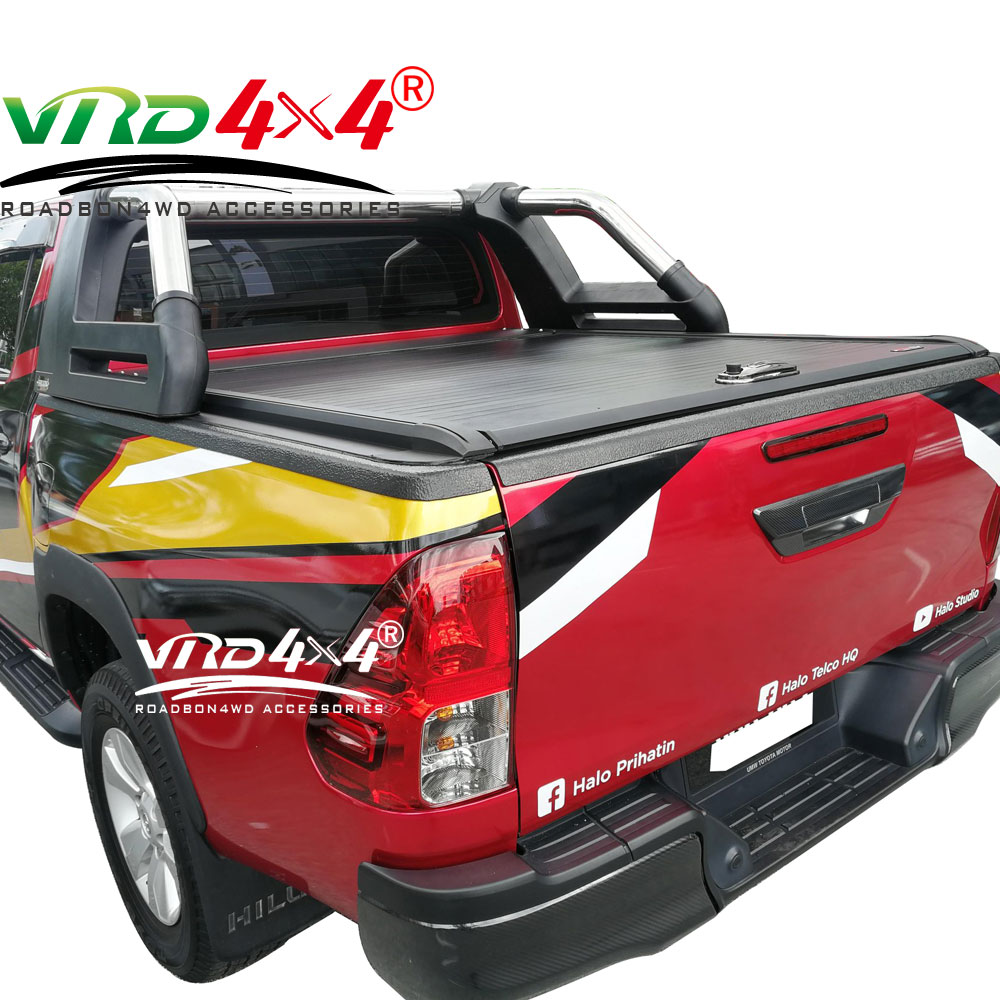 VRD4X4 алюминиевая роликовая крышка затвора D MAX пикап верхняя Выдвижная рулонная виниловая крышка для пикапа Ranger Hilux Navara Triton