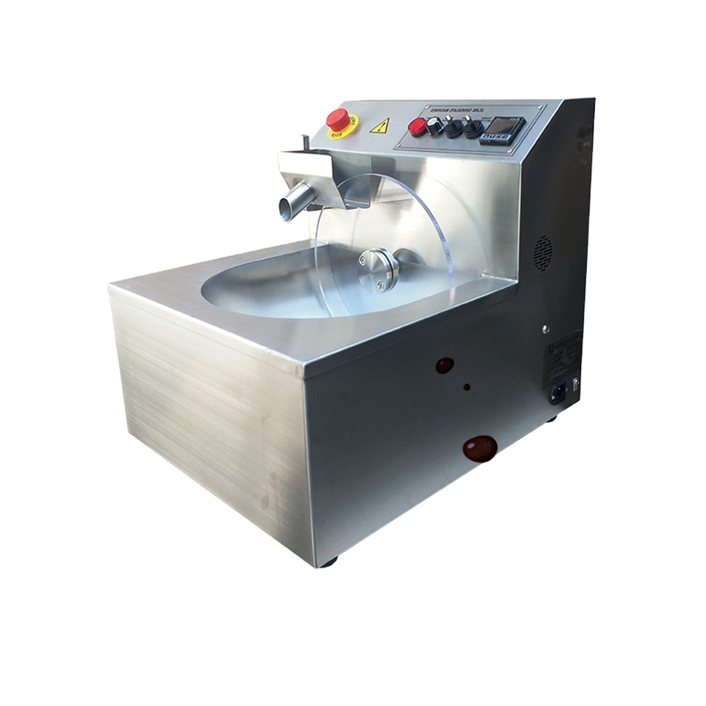 Automatic 8 kg chocolate enrobing machinery