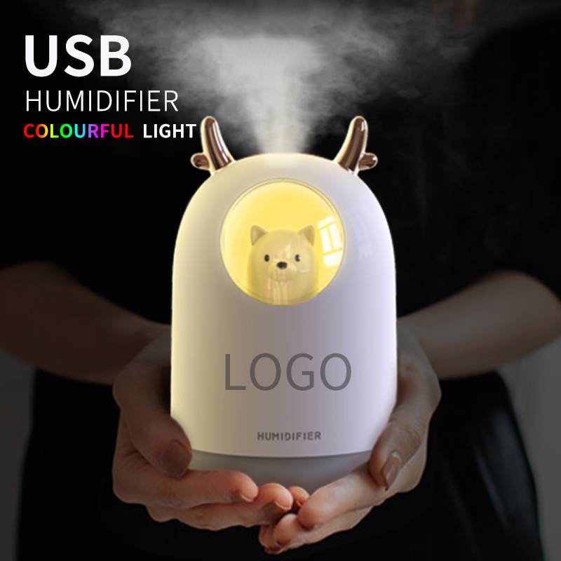 Милый увлажнитель пива, бытовой Usb СВЕТОДИОДНЫЙ светильник 300 мл, портативные увлажнители воздуха, детский диффузор эфирного масла, холодный туман, увлажнитель воздуха