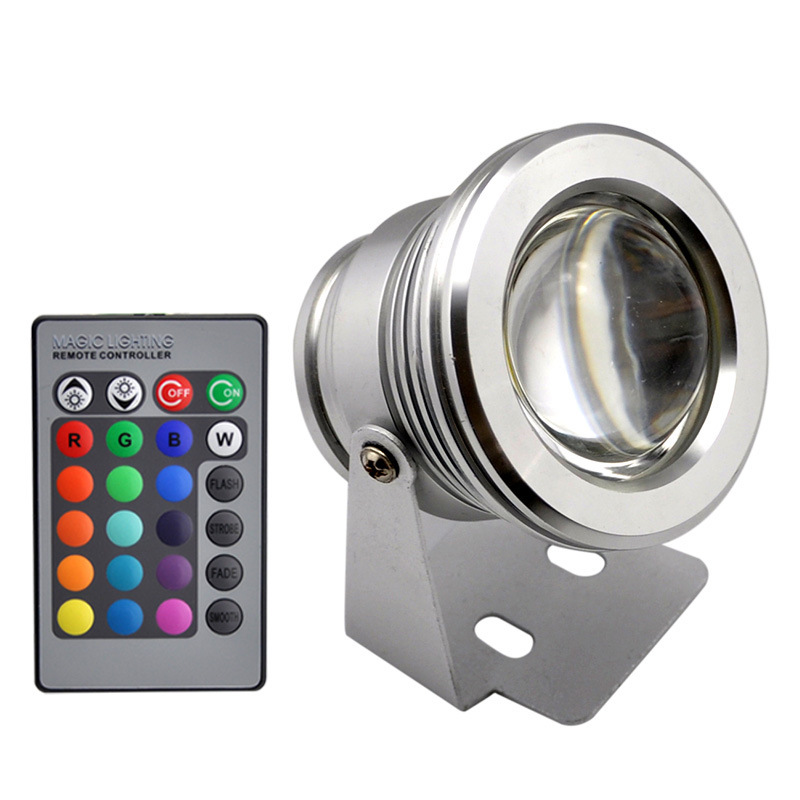 Led High Power Outdoor Spotlight Waterproof Pool Table Light Billiard Color Changing Underwater Fiber Optic Pool Lights