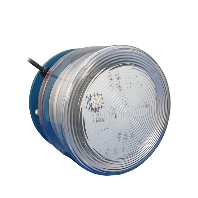 Dual Medium Intensity White & Red Flashing LED Light Day/Night Marking L-864/L-865 Double LED Aviation Obstruction Lights