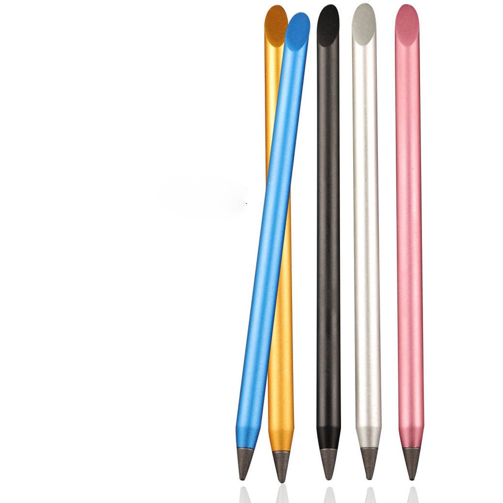 Custom Logo Sustainable Eco-friendly Drawing Pencil Infinite Pencil Everlasting Metallic Pencil