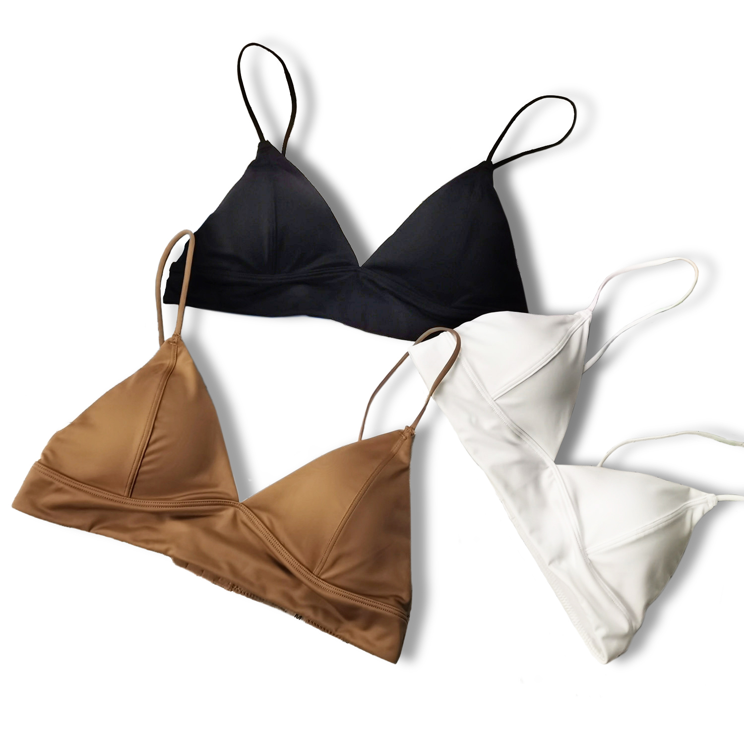 Cheap Wholesale Bralette With Pad Vest Top Bra Plus Size Lingerie Women's Bra Camisole Tank Tops