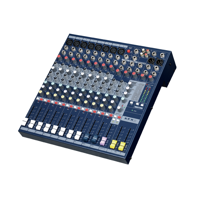 Профессиональный студийный караоке 8CH soundcraft аудио микшер EFX8