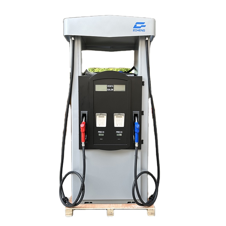 Petrol Diesel Pump Machine Tatsuno Pump And Flow Meter Four Nozzles Fuel Dispenser
