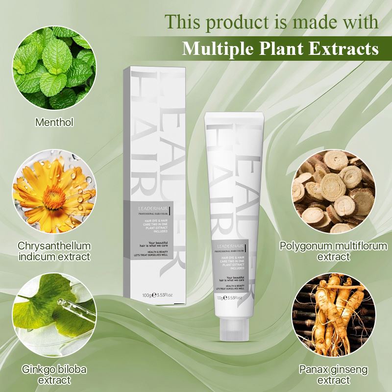 Organic Professional Salon Professional hair dye Permanent hair Color