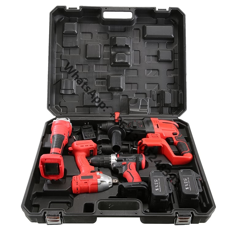 Multifunctional Household Kit Power Drill Lithium Battery Cordless Combo Kit Electric Tool Set Drill Machine Repair Tools Set