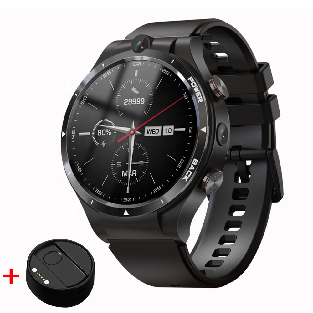 Мужские Смарт-часы LEMFO LEM15, 4G, 4 Гб ОЗУ, 128 Гб ПЗУ, 4G, SIM-карта, Wi-Fi, GPS, Android 10, большой экран 2021 дюйма