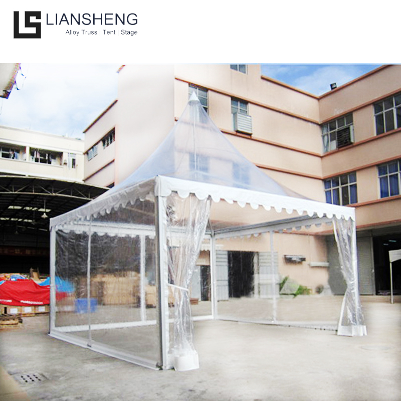 Clear Outdoor PVC Canopy Pagoda Tent Gazebos Sale in Trade Show